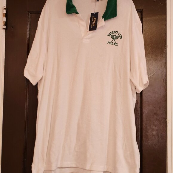 Polo Ralph Lauren Men's Standard-Fit Terry Graphic Polo Shirt - Picture 4 of 11